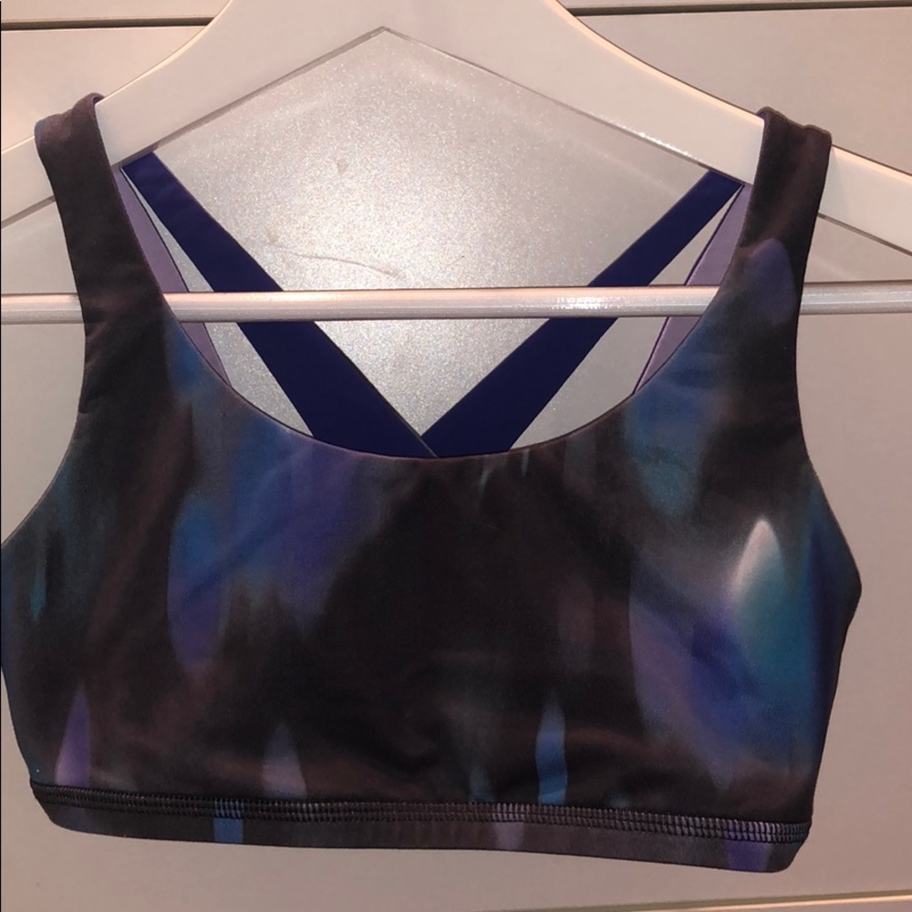 super cute girls active wear reversible bra top